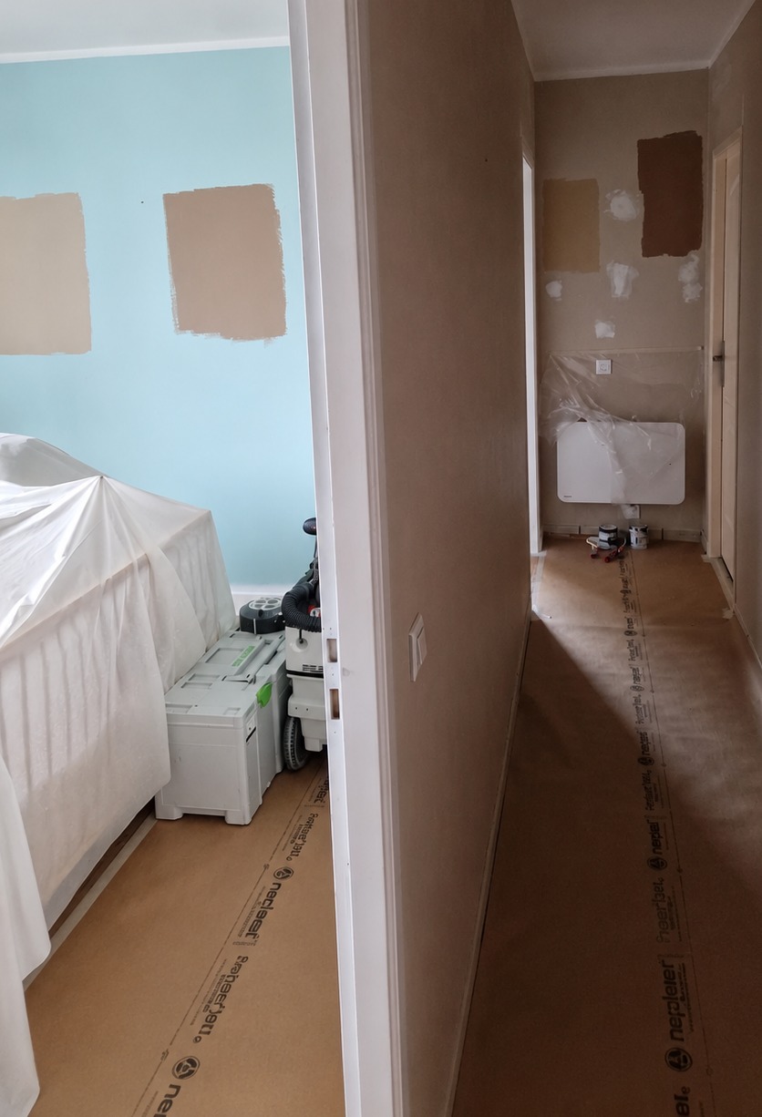 Avant rénovation d'une chambre par Peinture Olasso
